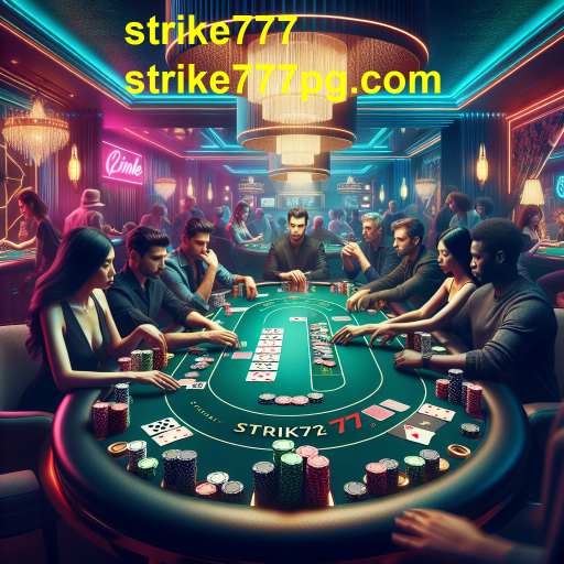 Descubra a Emoção do Pôquer no Strike777